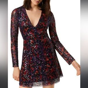 NWT French Connection sequin mini dress- Size 8
